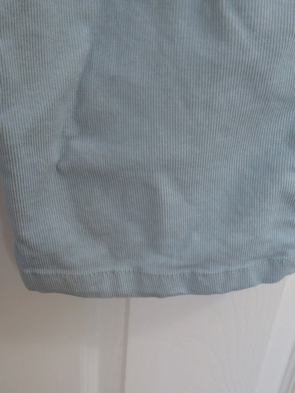 Carter's Girls Light Blue Corduroy Wide Leg Pants - 10